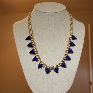 Stella and Dot Blue Statement Necklace